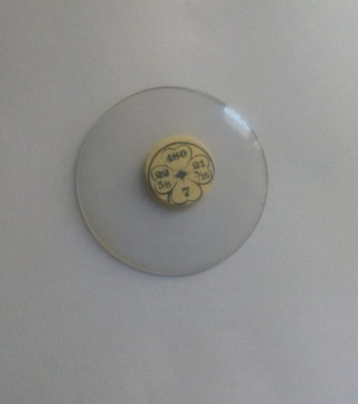 Repuesto Reloj De Bolsillo , Vidrio Cristal 480 0