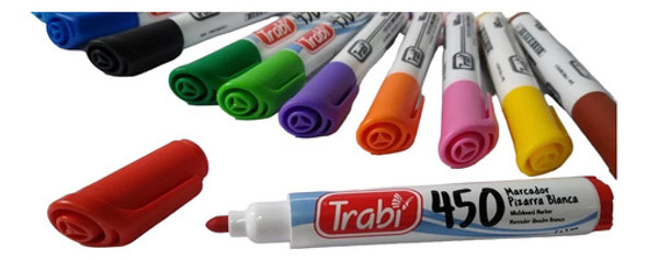 Trabi 450 Marcador Para Pizarra Recargable X 11 Unidades 0