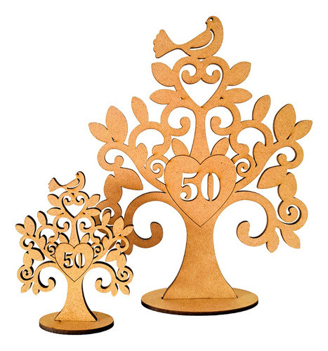30 Souvenir 10cm Y 1 Central 20cm Arbol De La Vida Fibro Mdf 0
