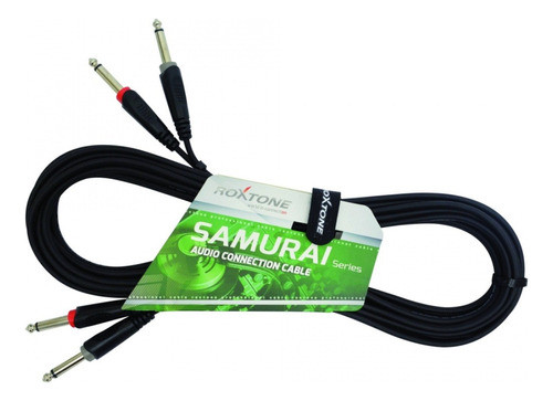 Cable 2 Plug 2 Plug Macho Mono 3m Roxtone Racc100l3 1