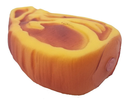 Juguete Chuleta Con Chifle Para Perros 10cm 1