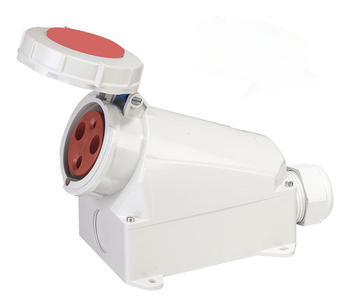 Tomada Sobrepor Vermelha 380/440v 63a 3 Polos - Weg Tsw-63p3 0