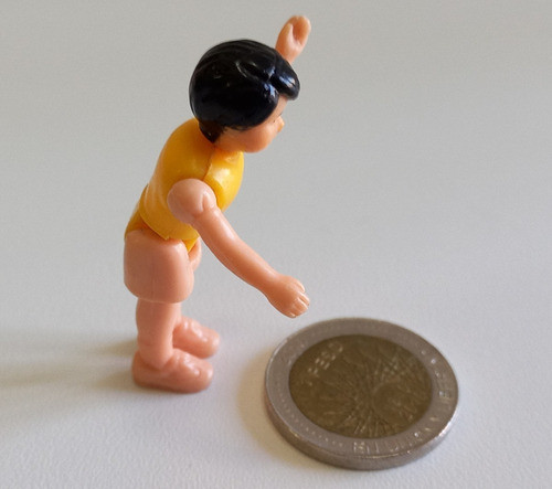Antiguo Muñeco Figura Tipo Playmobil Mini Retro Vintage Zwt 1