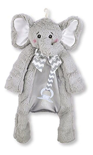Bearington Baby Lil Spout Pacificador Pet Plush Elephant Pac 0