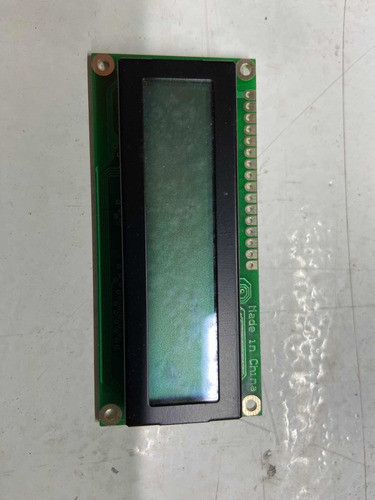 Display Lcd Zettler Acm1601cflgbf Con Backlight - Liquido 0