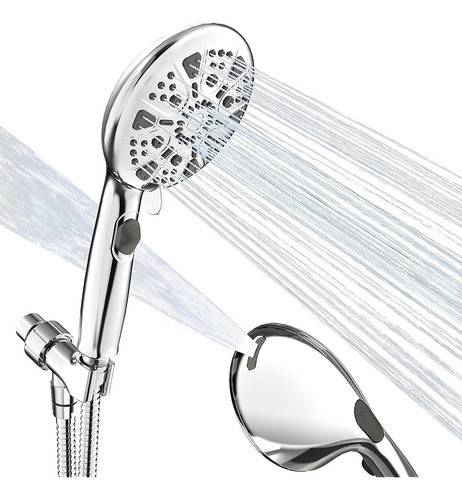 ~? Cabezal De Ducha Siepunk Con Alta Presión De Mano, 8 Modo 0