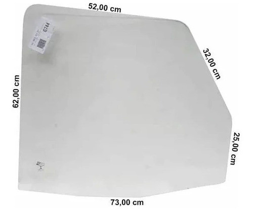 Vidro De Porta Iveco Daily 1997 1998 À 2007 Direita 1