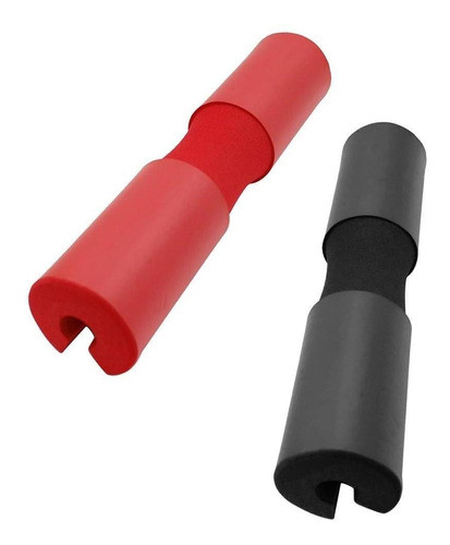 2 Peças Power Guidance Barbell Agachamento Almofada 0