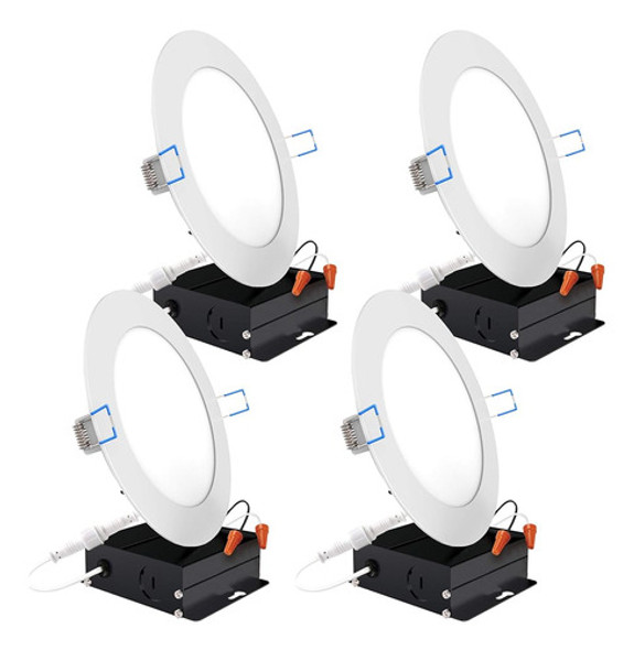 Sunco Lighting Ultra Thin Led Empotrable Lámpara De Techo Sa 0