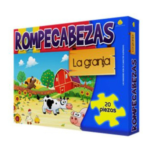 Puzzle La Granja 20 Piezas 26x19,5x4,5 Cm Yuyu - 312y 0
