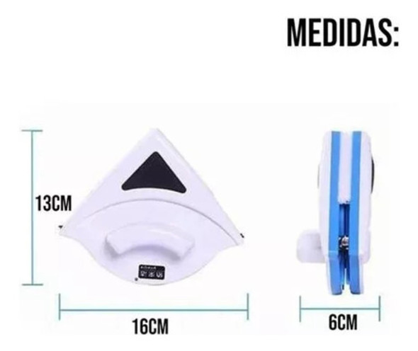 Limpia Vidrios Magnético Imantado Triangular Ventanas 1 Limpia Vidrios Magnético Imantado Triangular Ventanas 1