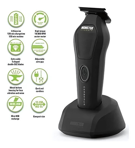 Monster Clipper Cerberus - Máquina De Cortar Pelo Eléctrica 1