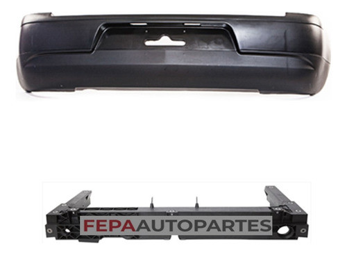 Paragolpes Trasero Vw Gol Iv Power 2006 / 2010 G4 0