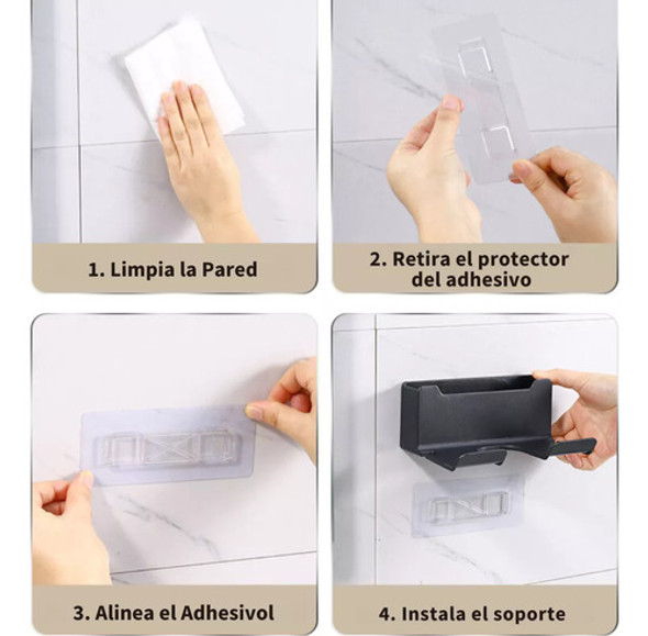 Soporte De Secador De Pelo Y Planchita De Pared M® 1