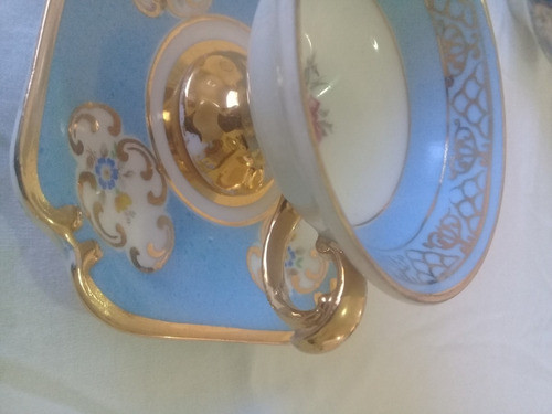 Xícara Café Mauá Com Detalhes Dourado 0