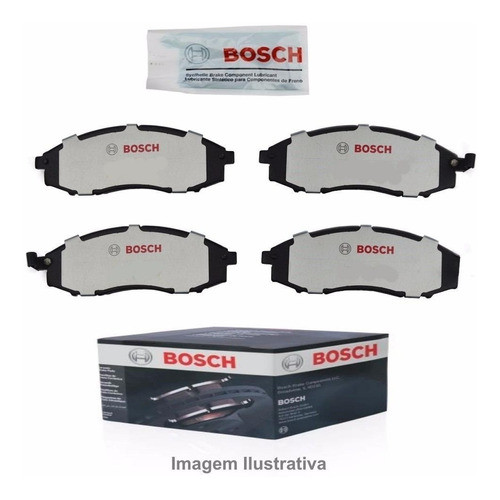 Juego Pastillas Freno 4 Ruedas Bosch P/ Toyota Corolla /2007 0