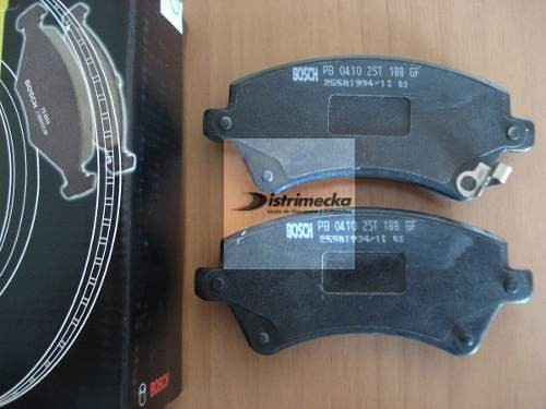 Juego Pastillas Freno 4 Ruedas Bosch P/ Toyota Corolla /2007 1