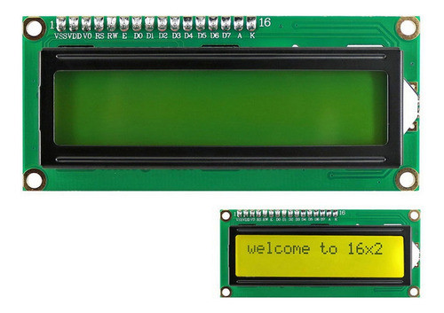 Arduino Display Lcd1602  Verde 0