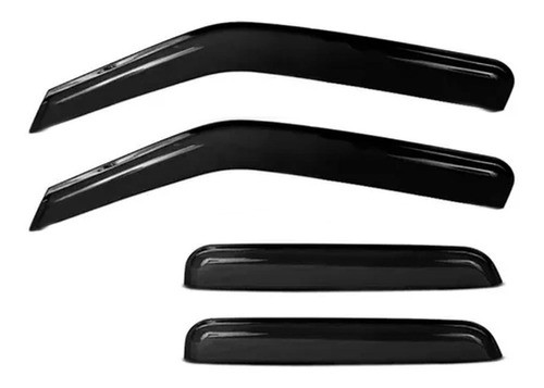 Calha De Chuva Defletor Honda Fit 4 Portas 2012 2013 2014 1