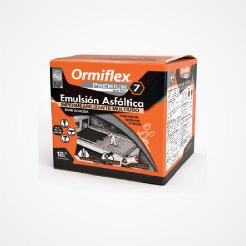 Ormiflex 7 X 18lts Asfalto Acuoso 0