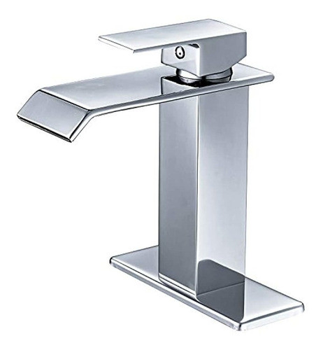 Bwe Cascada Caño De Una Sola Manija De Un Orificio De Baño 0