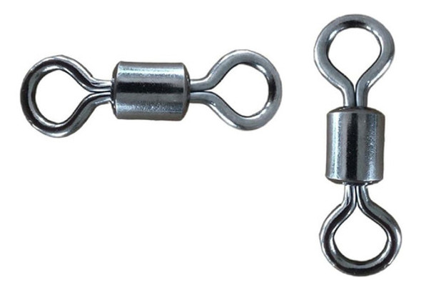 Destorcedor Mosqueton Torpedo 3cm X 10un Pesca Rio Costa 1