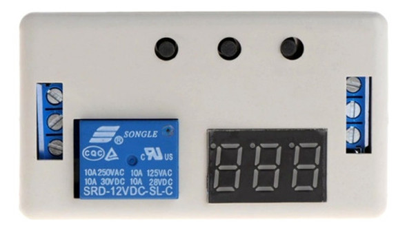 Modulo Timer Rele Temporizador 0-999 Segundos 12v + Gab 0