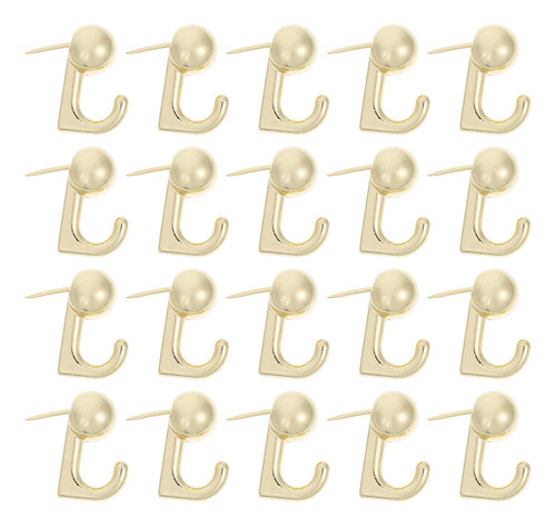 Pino De Parede Decorativo, Ganchos Para Pendurar Fotos, 20 P 0