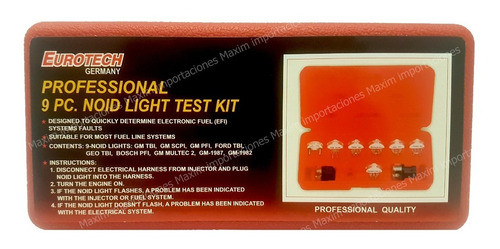 Lampara Noid Prueba Diagnostico Inyectores - Eurotech 1