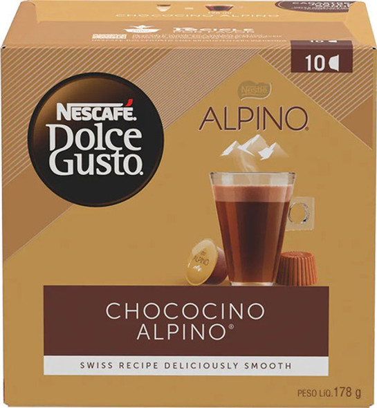 Cápsulas Dolce Gusto Chococcino Alpino 0