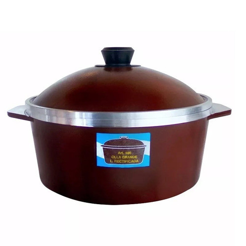 Olla Horno Eterna Aluminio Rectificado 7,5 Litros Super 700 0