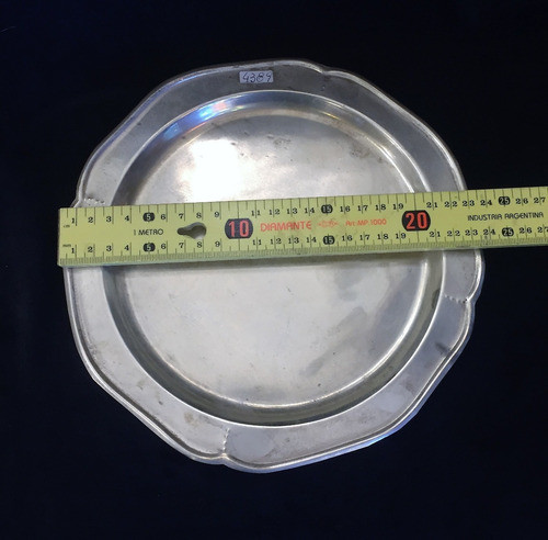 Bandja De Metal Plateado-la Casa De Honduras (4389) 1