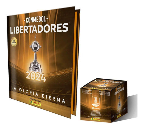 Conmebol Libertadores - Album Tapa Dura + Caja 50 Sobres 0