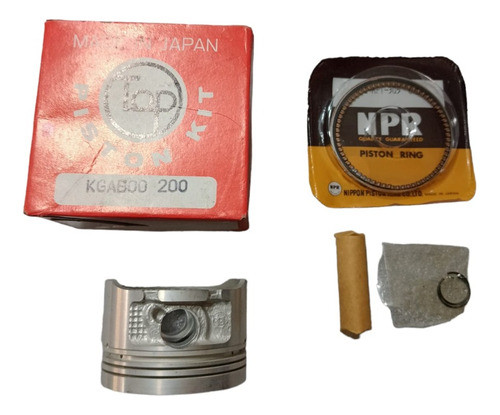 Kit Piston Top Japon Honda Cg 125 Fan 2.00 P/13 Ciclomotos 0