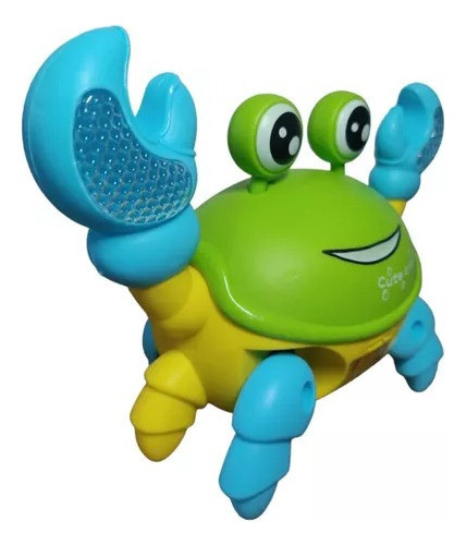 Caranguejo Brinquedo Luz Led Som Eletrônico Sensor Obstáculo 0