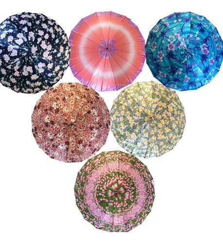 Guarda Chuva Para Revenda 10un  Atacado Cores Sortidas 0