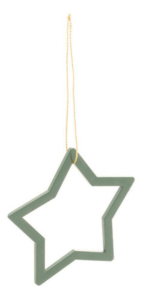 3 Enfeites Woodart Para Árvore De Natal Vazado Verde 1 3 Enfeites Woodart Para Árvore De Natal Vazado Verde 1