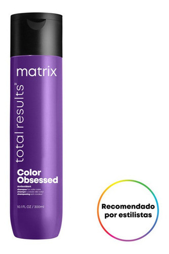 Shampoo Color Obsessed Matrix + Enjuague Total Results 300ml 1