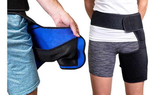 Airesupport Soporte De Cadera Y Manga De Compresión De Mus. 0