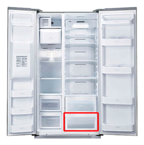 Gaveta De Legumes Inferior Refrigerador LG 3391jq1033h Novo 1