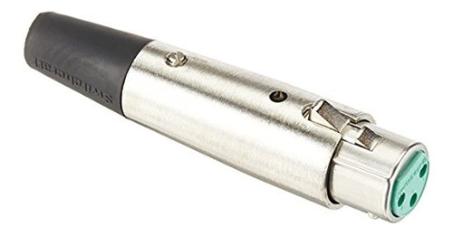 Conector De Montaje De Cable Xlr Hembra De 3 Pines Switchcra 0