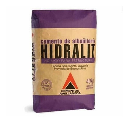 Bolsa Plasticor Albañileria Hidralit Por 40kg 0