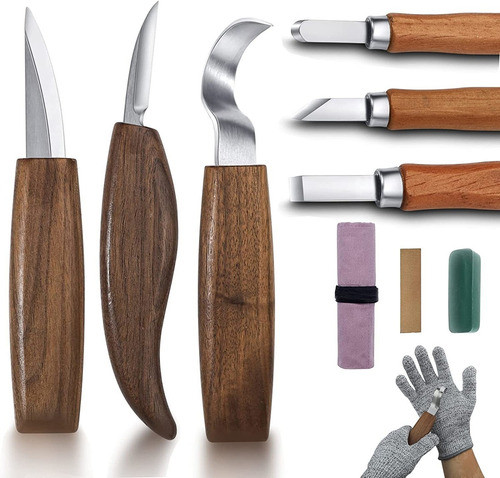 Kit De Herramientas Para Tallar Madera - Golufomi 0