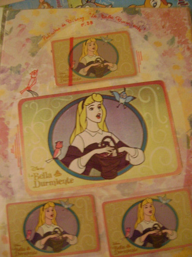 Tarjeta Telefonicadisney Bella Durmiente 2coleccionableusada 0