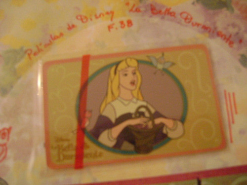 Tarjeta Telefonicadisney Bella Durmiente 2coleccionableusada 1