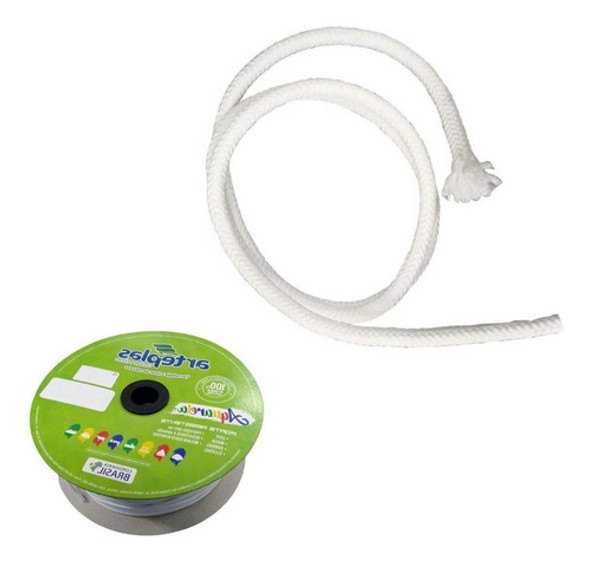 Corda Eco Trancada Arteplas 12mm Branca 73m 1