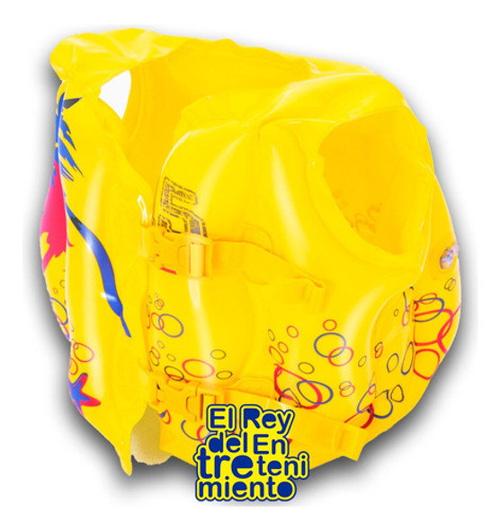Chaleco Salvavidas Inflable Bestway Tropical Infantil El Rey 1 Chaleco Salvavidas Inflable Bestway Tropical Infantil El Rey 1
