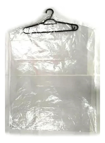 Capa Ombreira Transparente Para Cabide 60x120 Cm - 100 Unid. 0