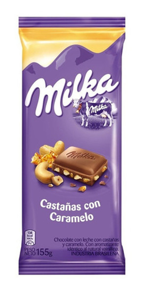 Chocolate Milka Castañas Con Caramelo X 155g 0 Chocolate Milka Castañas Con Caramelo X 155g 0