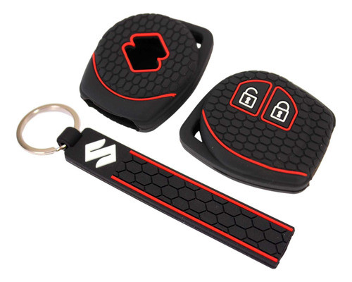 Capa Chave Silicone Suzuki Jimny + Chaveiro Suzuki 0